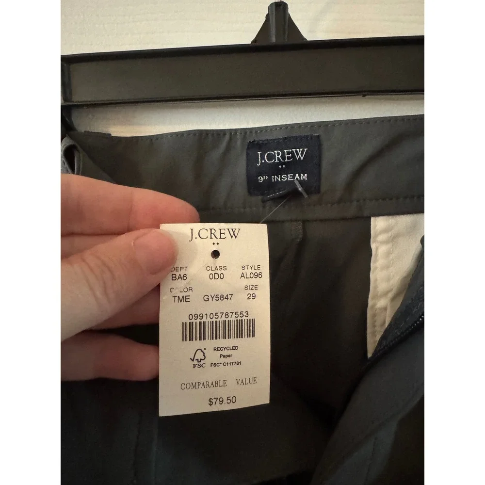 J. Crew size 29